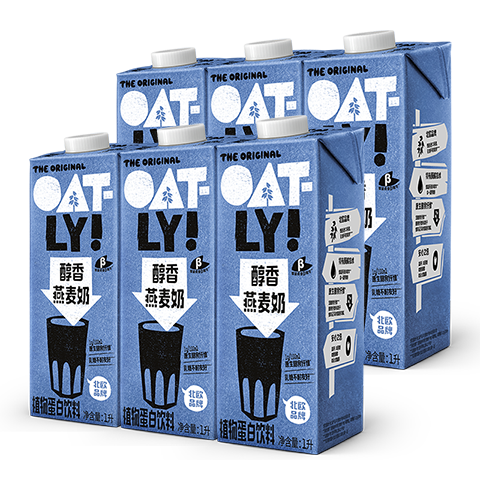 OATLY  ԭζ 1L 6 264.99Ԫ3(88.33Ԫ/)