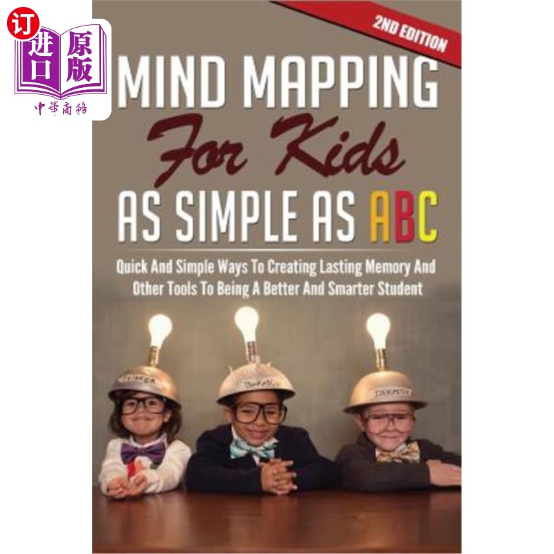 海外直订mind mapping for kids as simple as abc 像abc一样简单的