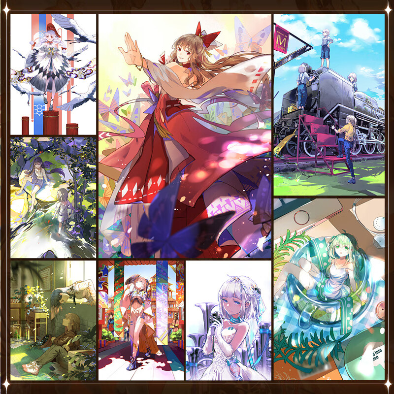 二次元动漫人物手绘技法人体结构动态角色设计漫画造型游戏动漫绘画书