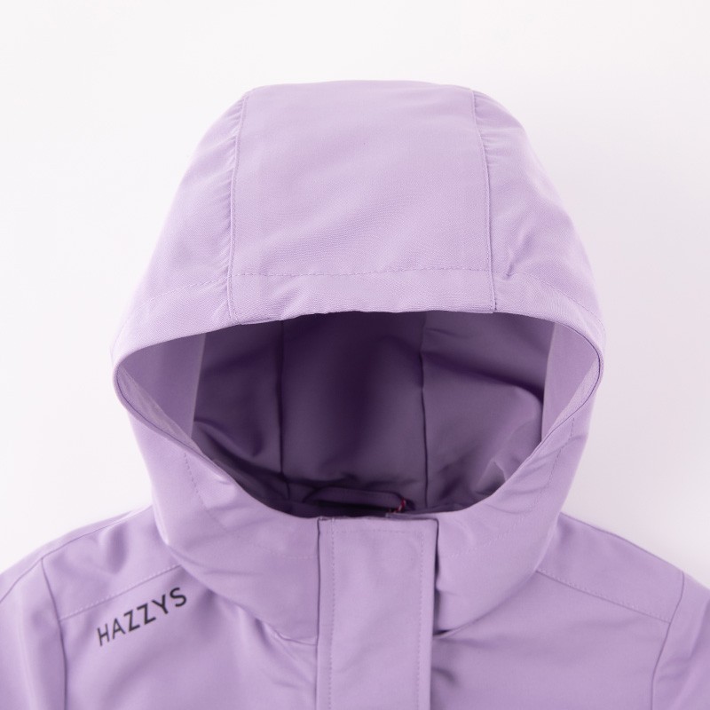 哈吉斯(HAZZYS)品牌童装男女童外套春新款三防连帽休闲时尚薄风衣 深灰蓝 110