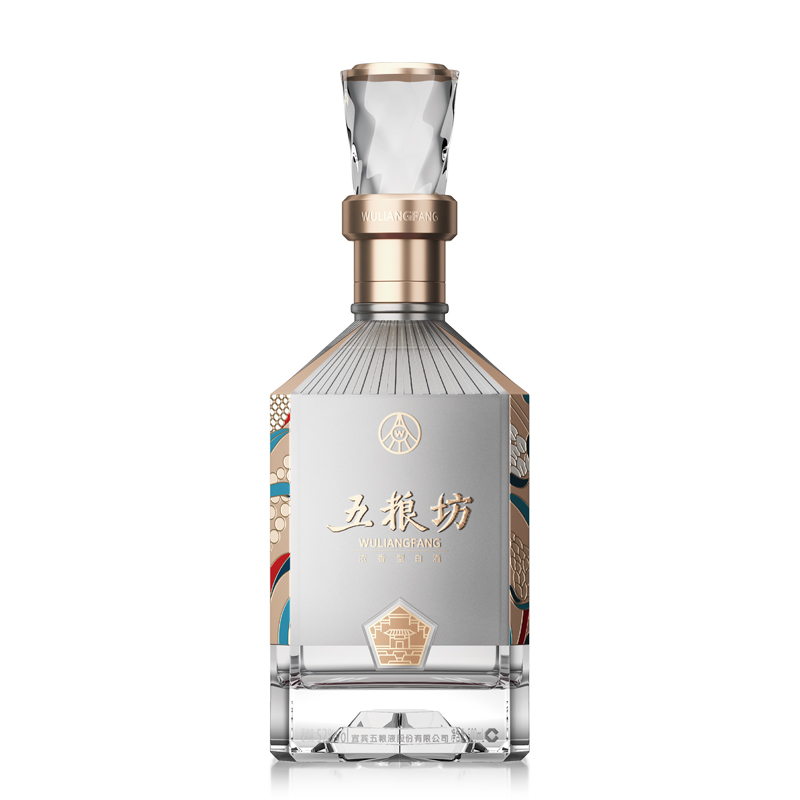 五粮液股份 五粮坊 浓香型白酒礼盒装 52度500ml单瓶