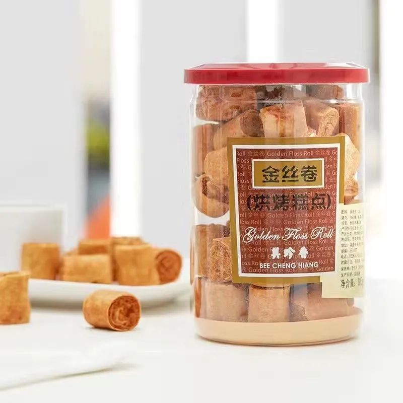 美珍香(bee cheng hiang) 美珍香 金丝卷180g肉松卷香脆糕点小吃送