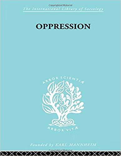 预订oppression: a study in social and criminal psych