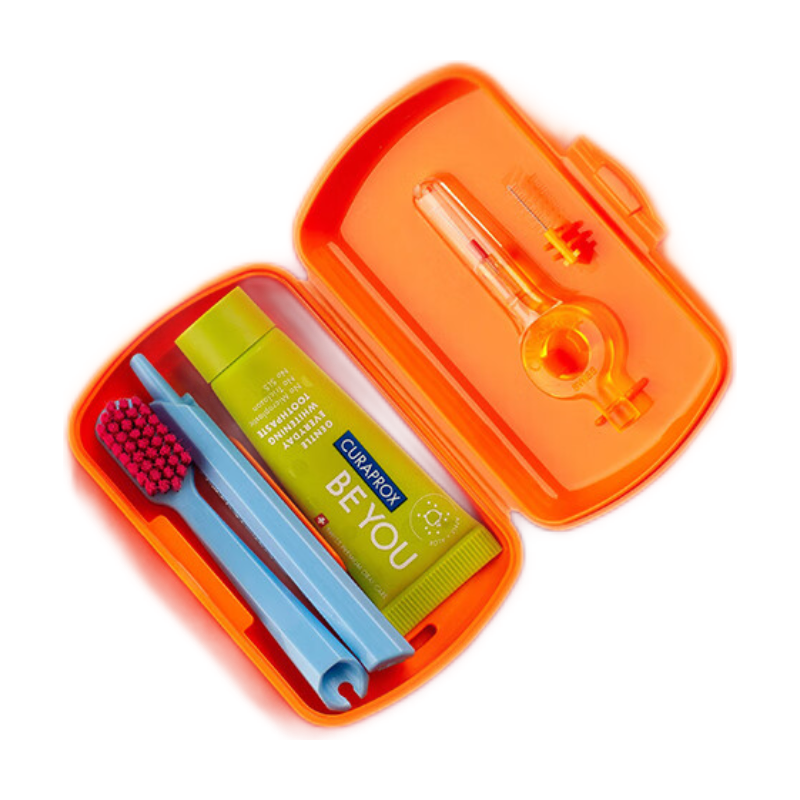 CURAPROX����ʿ������ˢ������װ��ʿ���������۵���Я��ˢ���γ����׺� ����װ�ȺУ�����ˢ�����ࣩ 1֧ һ��װ