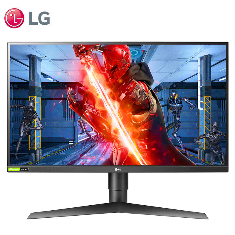 LG 27英寸 NanoIPS 1ms 2K 10.7亿色彩 DP1.4 兼G-Sync 144Hz HDR 设计师 小金刚 办公 电竞显示器 27GL830