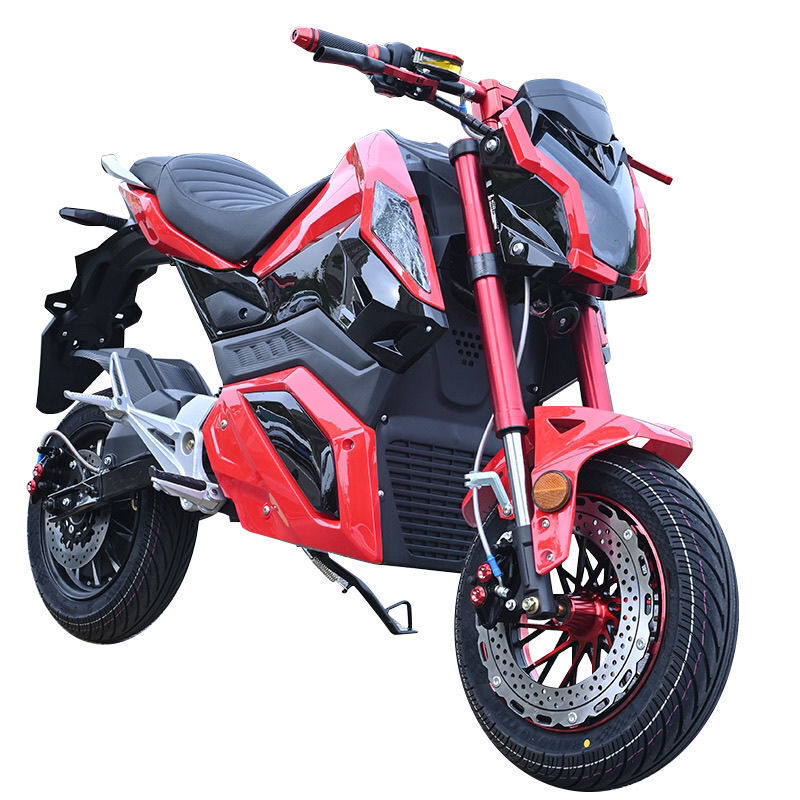 雪辰小猴子电摩m5小怪兽z6电瓶车72v大功率96v高速改装电动摩托车跑车