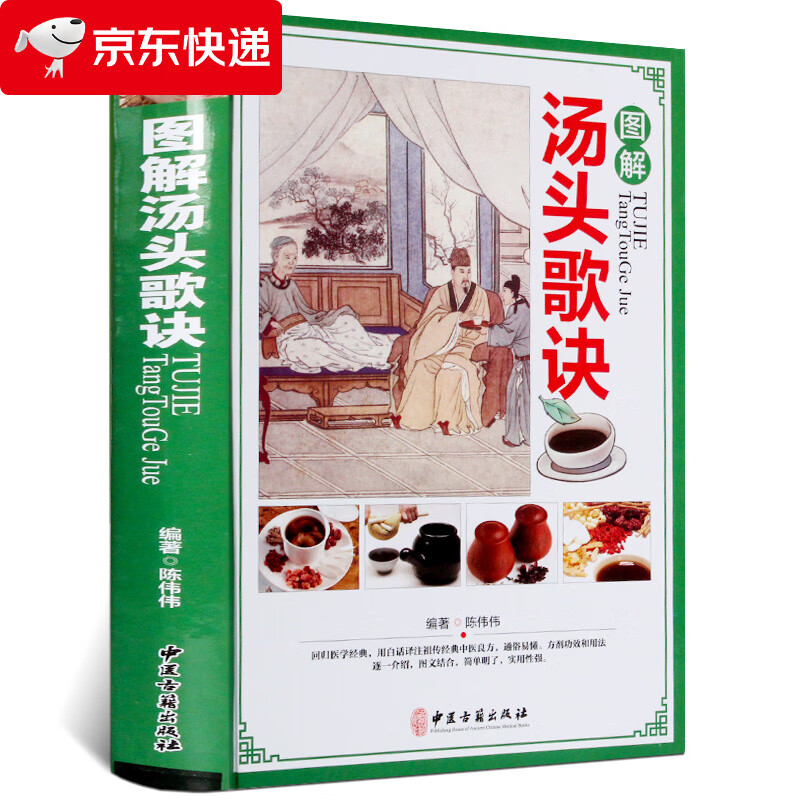 图解汤头歌诀 中医歌诀 彩图白话版 中医方剂学 中医学书籍 古典