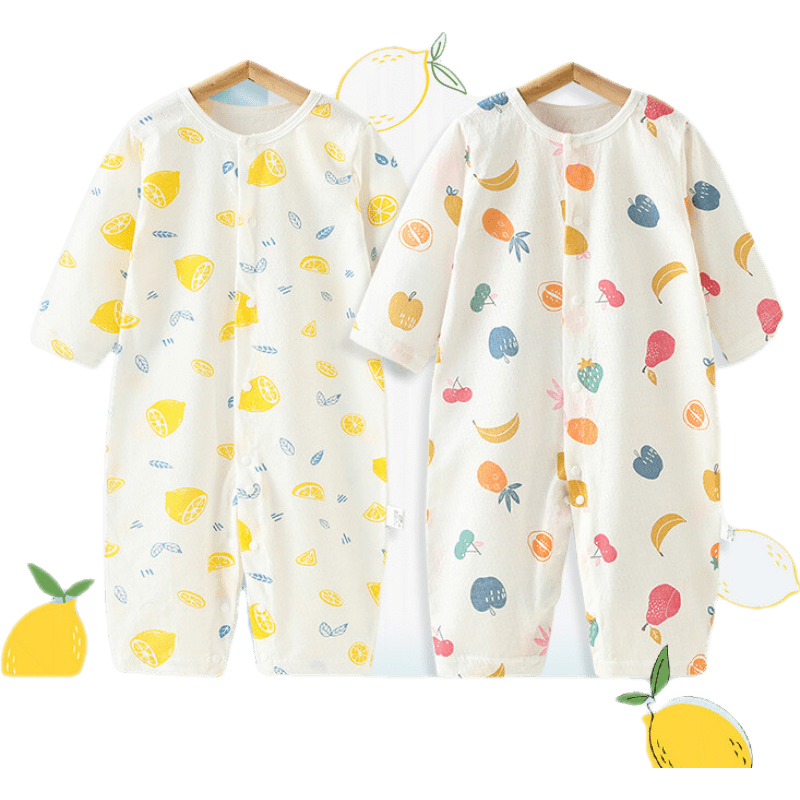 婧麒推出的夏季宝宝纯棉连体衣爬服购买前必看的价格走势