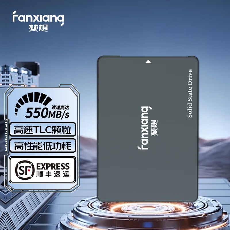 梵想（FANXIANG） SSD固态硬盘 笔记本台式机硬盘 SATA3.0接口 高兼容FP325系列 512GB【TLC 高速读写】