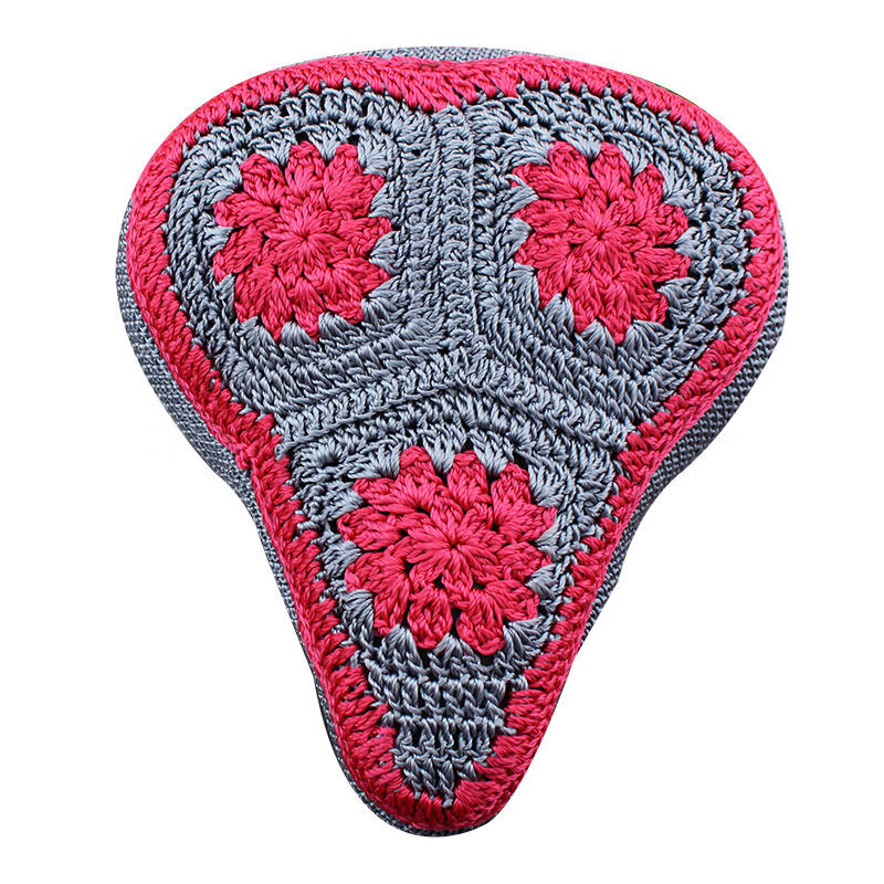 电动车电瓶车自行车抗磨座套 手工针冰丝线织坐套 夏四季通用 灰色