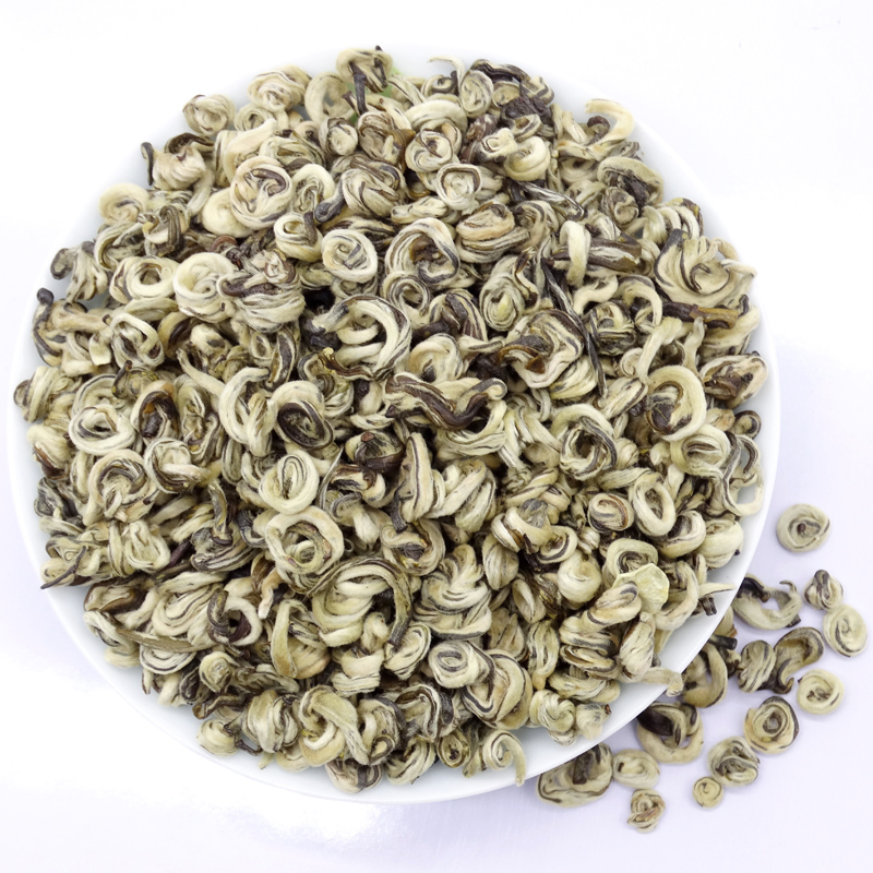 车里湾(che li wan)浓香型茉莉花茶玉螺2023新茶浓香特级茉莉玉螺嫩芽