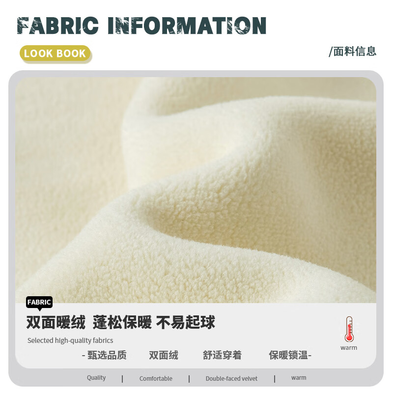 C&A连帽卫衣男双面奥粒绒2024新款美式潮牌灰色高级感慵懒风百搭卫衣 深灰 180/XL