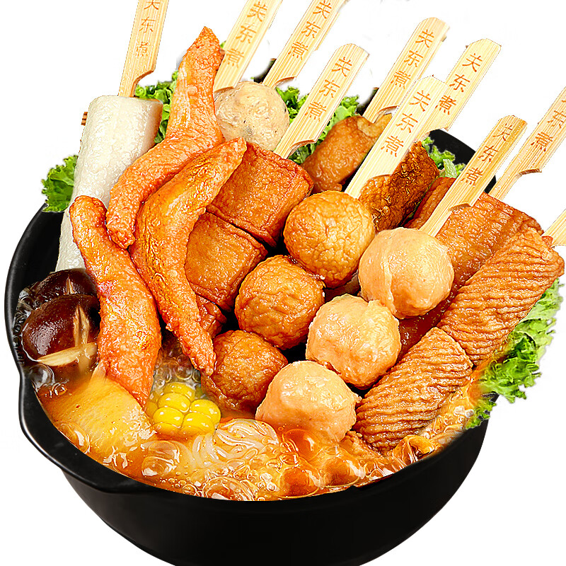 十里馋关东煮火锅食材组合串串日式便利店罗森711丸子速食商用 关东煮