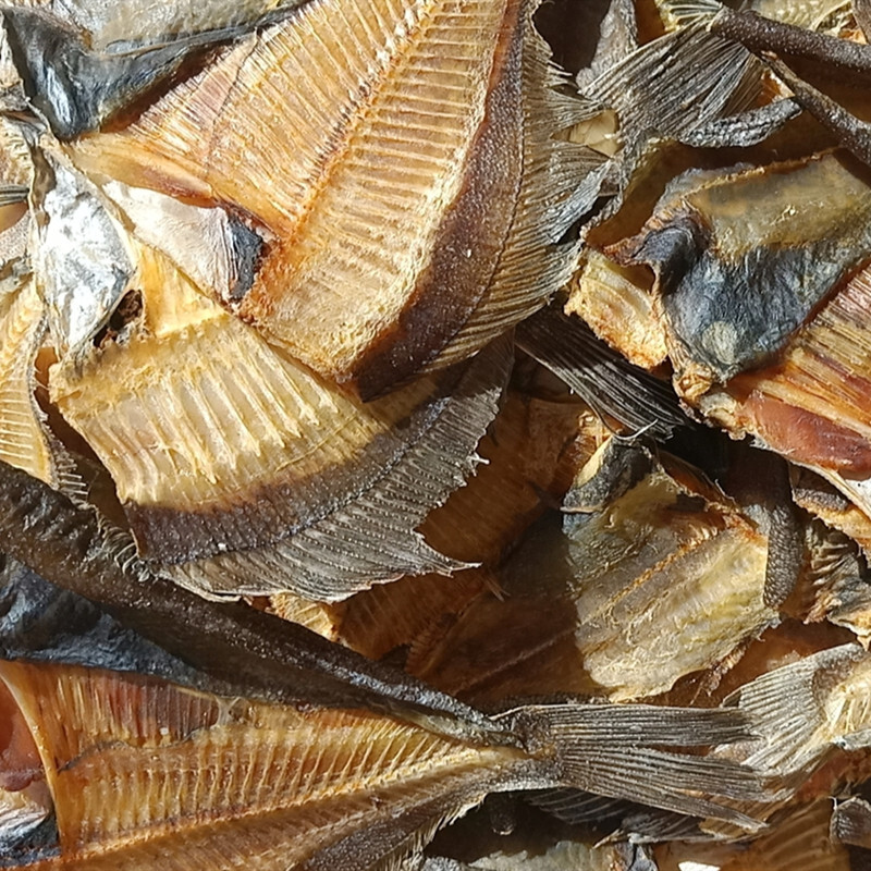 虎钢馋去头大地鱼干500g铁铺鱼干比目鱼比目鱼高汤云吞饺子砂锅海鲜