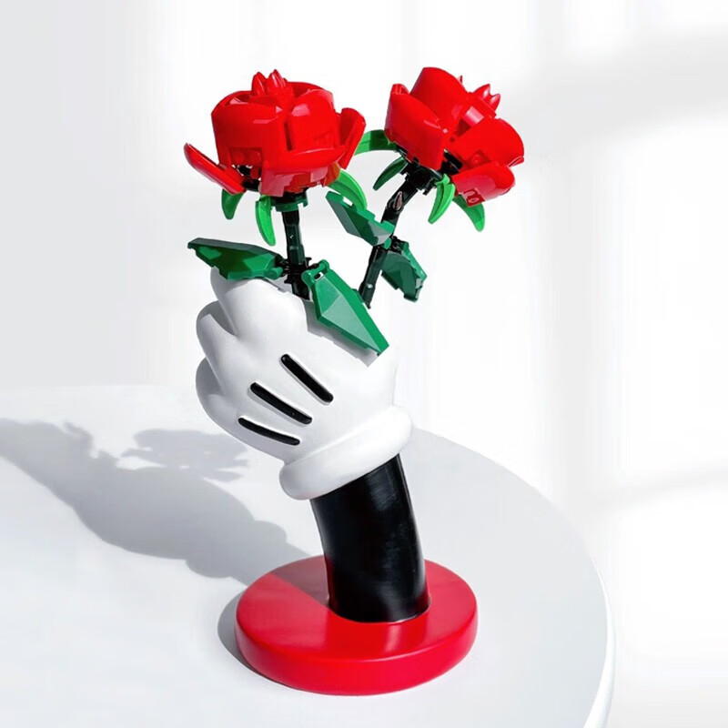 乐高(lego)玫瑰花40460 花束拼搭收藏款 女孩积木拼装玩具生日创意