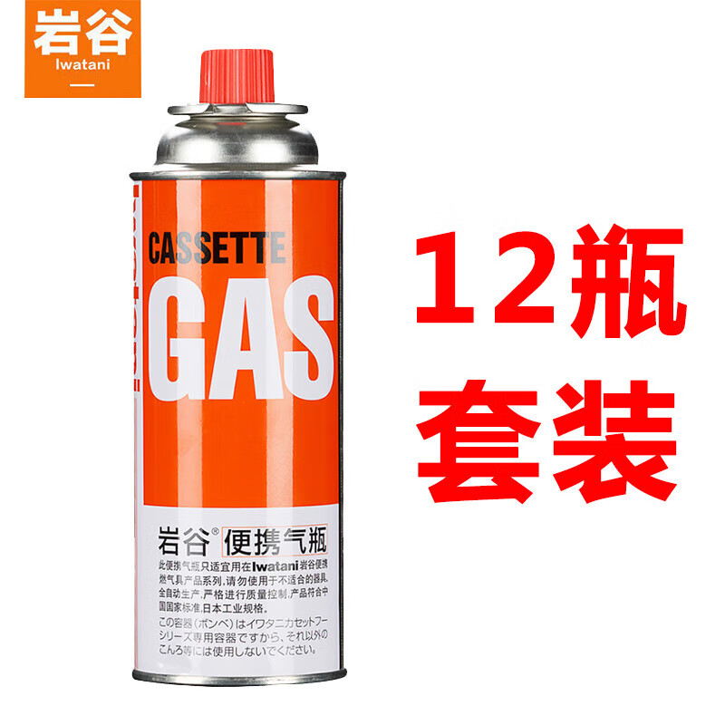 岩谷(iwatani)气罐卡式炉气户外便携卡磁炉液化气气瓶防爆瓦罐 岩谷