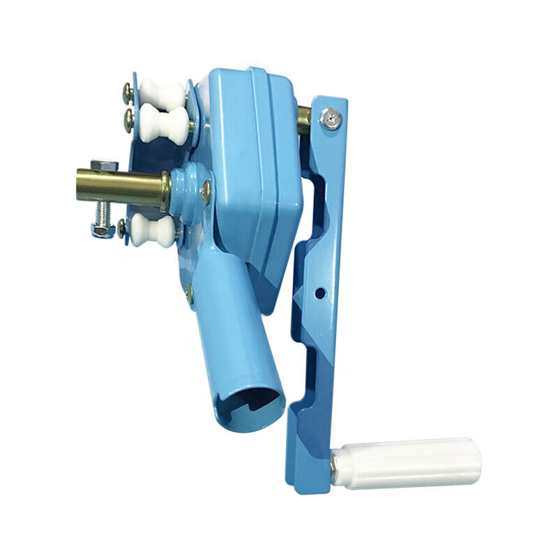 晗畅温室大棚配件手动卷膜器手摇式放风器高位侧卷顶卷韩式涡轮卷帘机