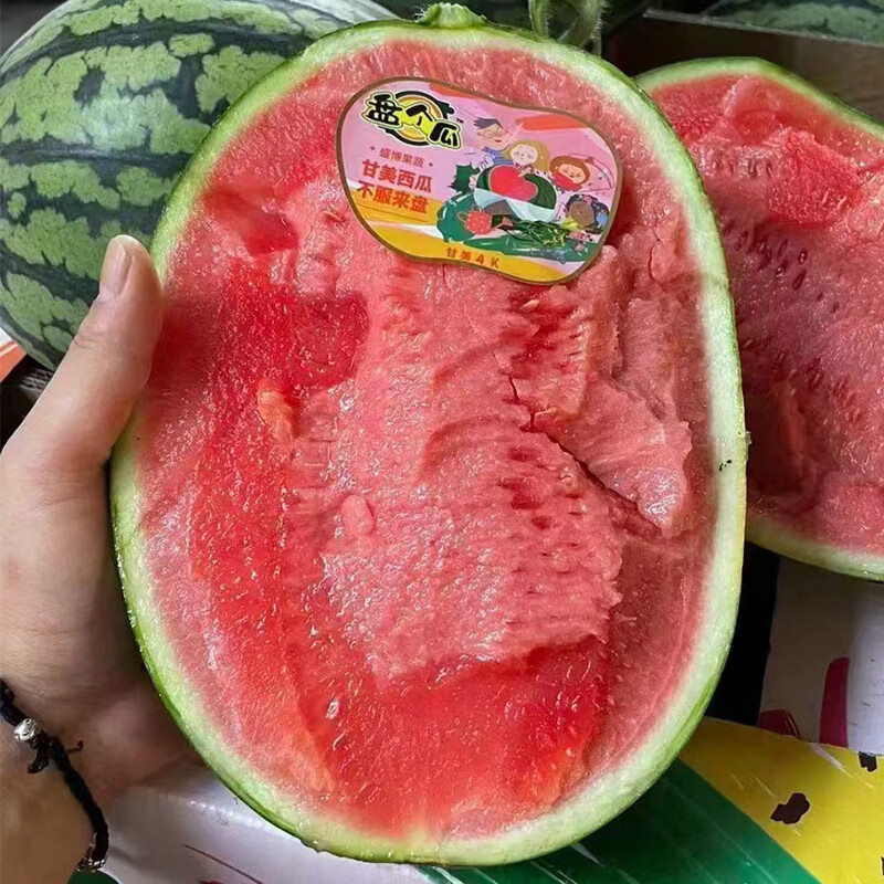 战神4k西瓜孕妇宝宝当季新鲜水果 1颗