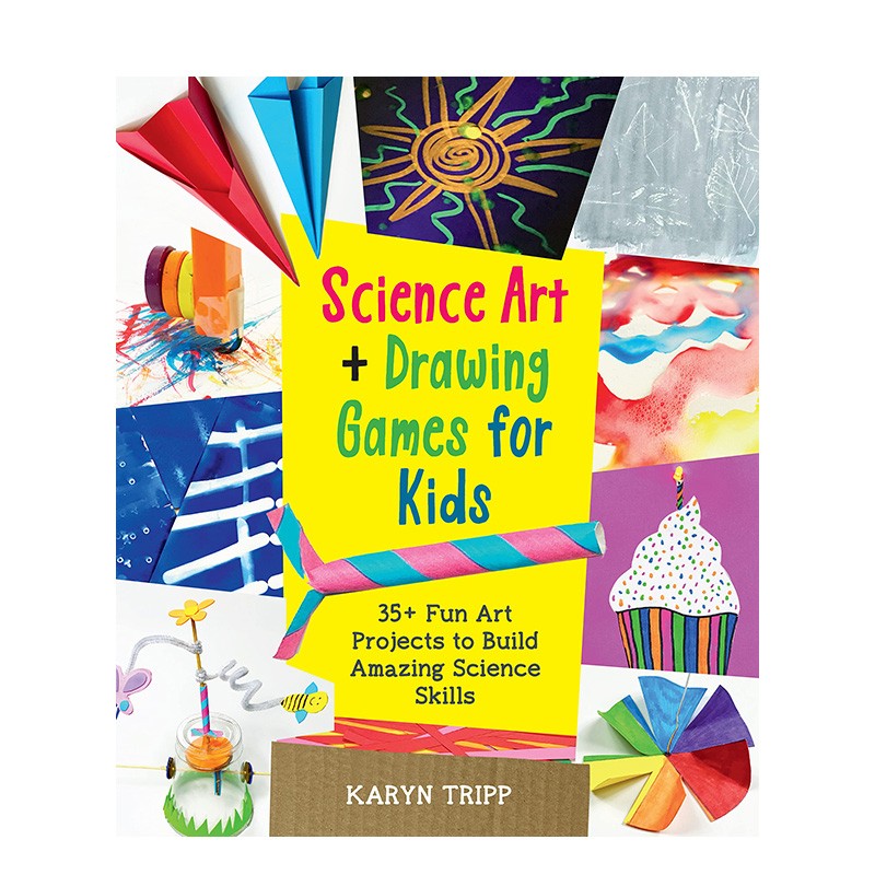 【现货】儿童科学艺术和绘画游戏science art and drawing games for