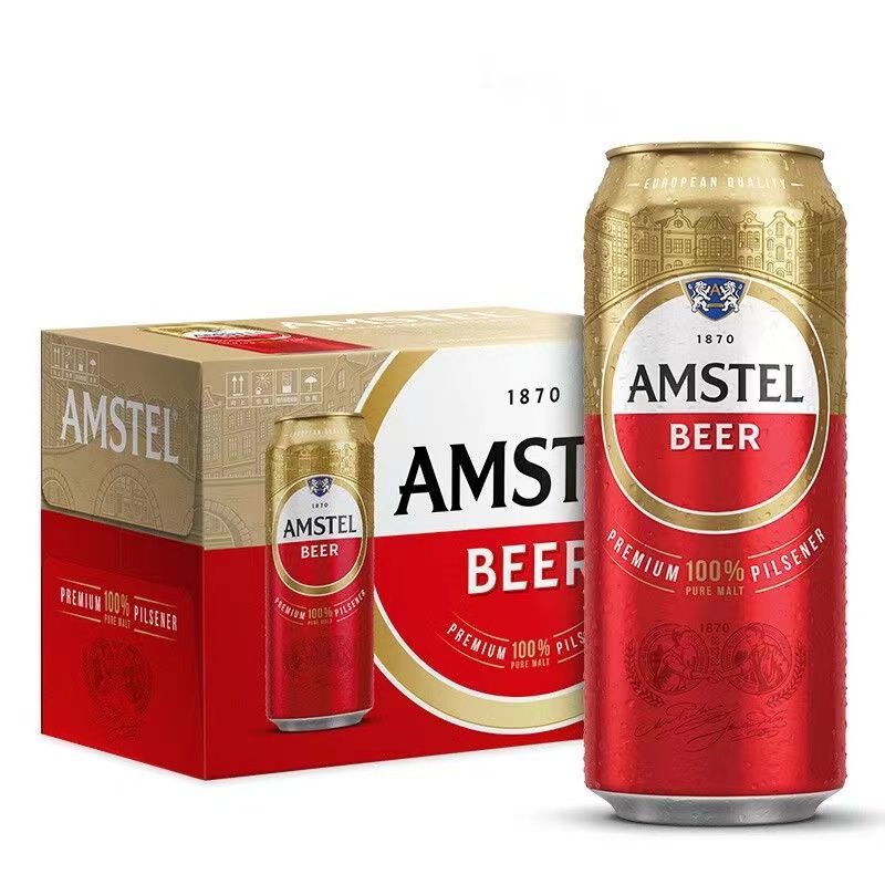 红爵啤酒(amstel) 500ml*12听 整箱装 罐装国产 红爵x12听 500ml 日期