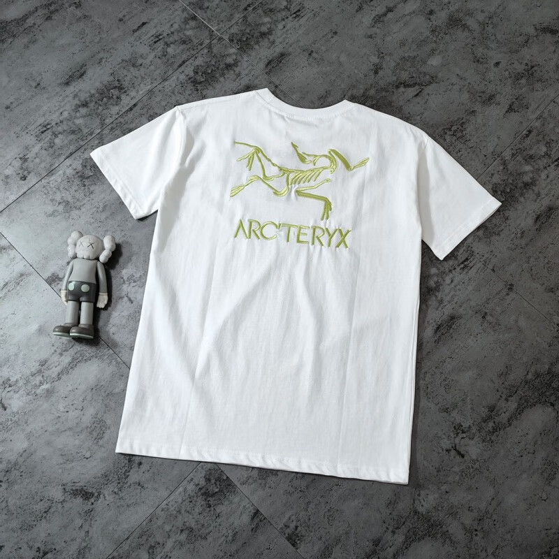 始祖新款大鸟高品质经典款夏季新宽松版型t恤男女同款 白色 m 胸围114