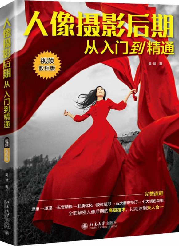 人像摄影后期从入门到精通(视频教程版)