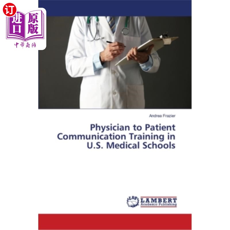 海外直订医药图书physician to patient communication training in u