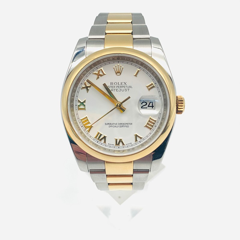 9新]劳力士rolex日志型系列18k金自动机械116203
