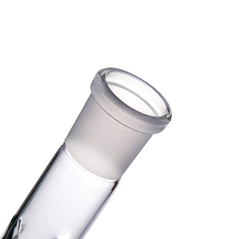 行业易洗耐高温牢固耐用细腻玻璃精馏柱垂刺形蒸馏柱冷凝管韦氏分馏管