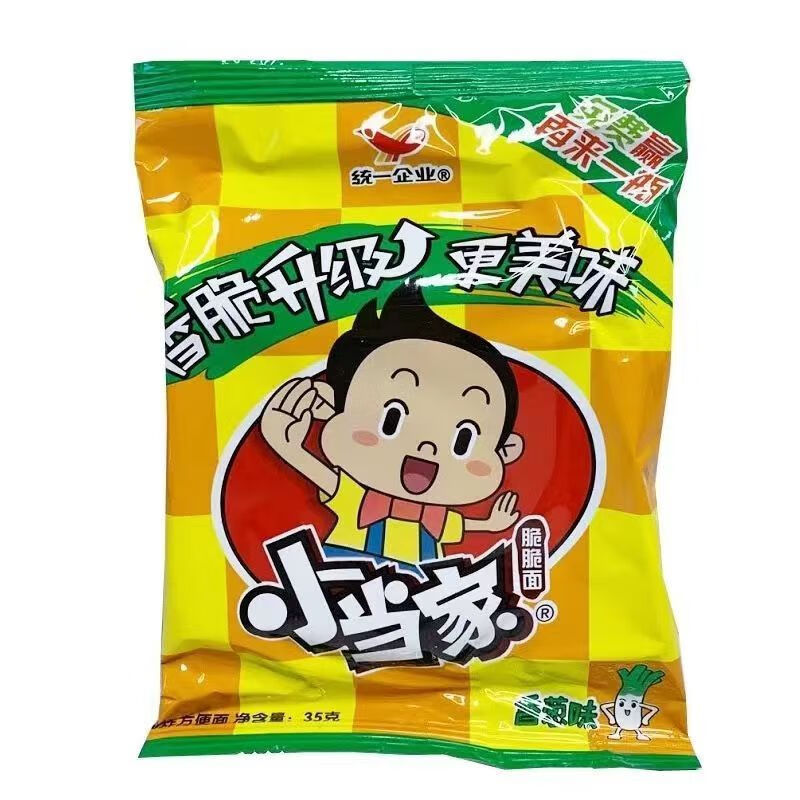 阿华田(ovaltine)统一小当家葱香味干脆面升级版脆脆面香葱味干吃面