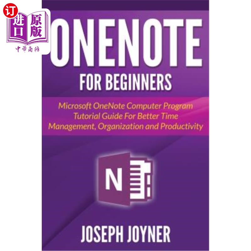 海外直订onenote for beginners: microsoft onenote computer