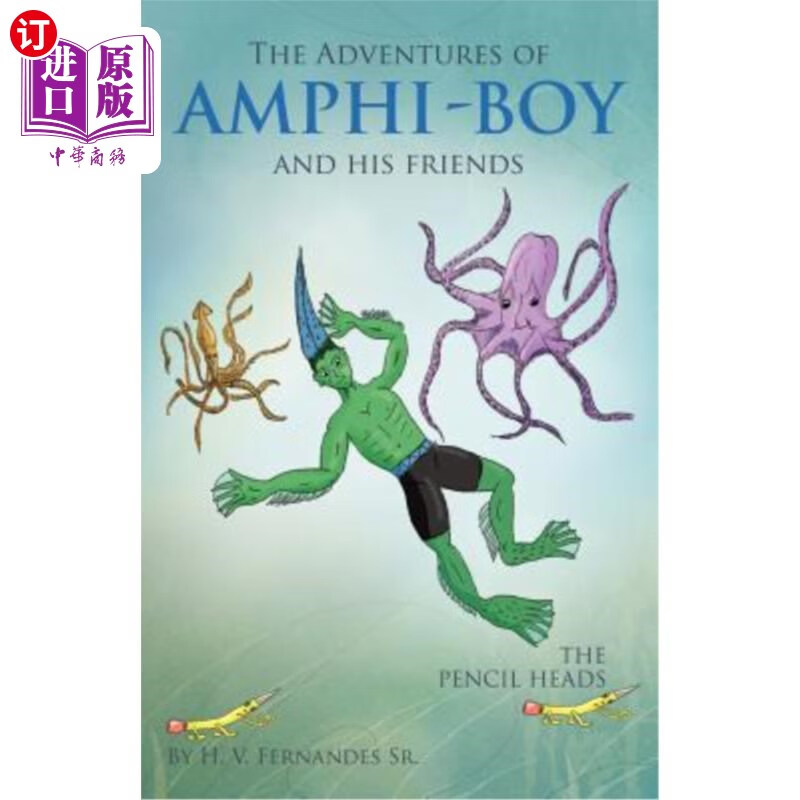 海外直订the adventures of amphi - boy and his friends 安菲男孩和