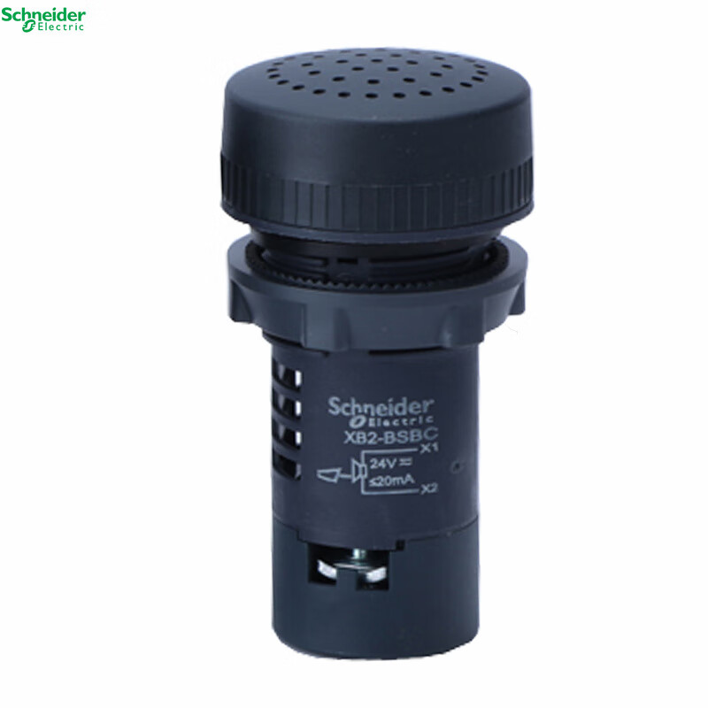 施耐德(Schneider)蜂鸣器 警报器 XB2-BS系列 孔径22mm XB2-BSBC 24V 不带灯 持续