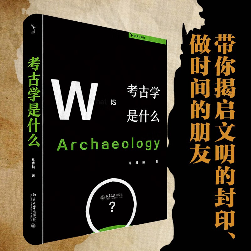 考古学是什么 考古中国考古入门 中国人民大学陈胜前教授著 人文社会科学是什么系列丛书