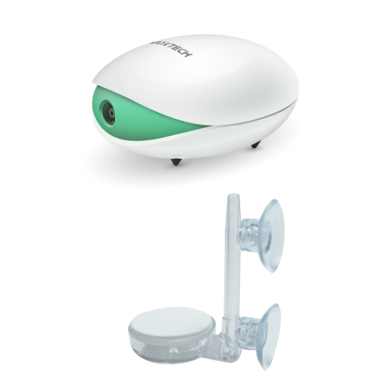 boxtech空氣細(xì)化器魚(yú)缸增氧泵充氧機(jī)低噪納米氣盤氣泡霧化器爆氧養(yǎng)魚(yú)氣盤 【套餐】Y35氣盤+UX3氣泵