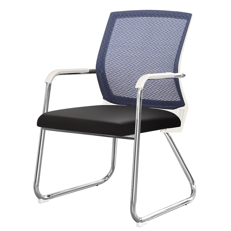 中伟电脑椅办公椅职员椅会议椅家用网布椅子弓形休闲座椅