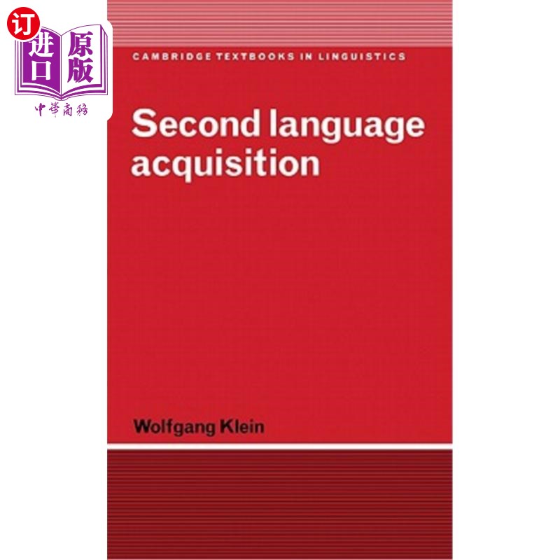 海外直订second language acquisition 第二语言习得