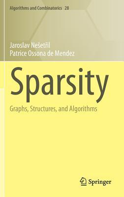 预订sparsity: graphs, structures, and algorithms (20
