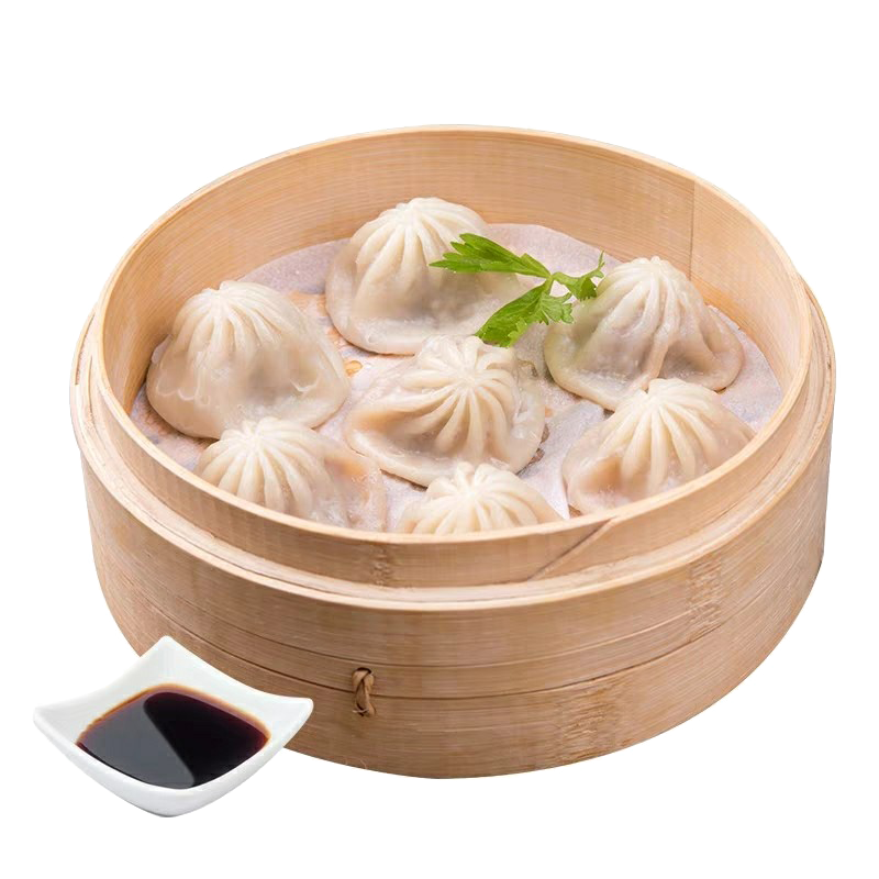 楊過鮮肉小籠包5包50只速凍生制灌湯包半成品 方便速食早餐半成品 楊過鮮肉灌湯小籠包3包
