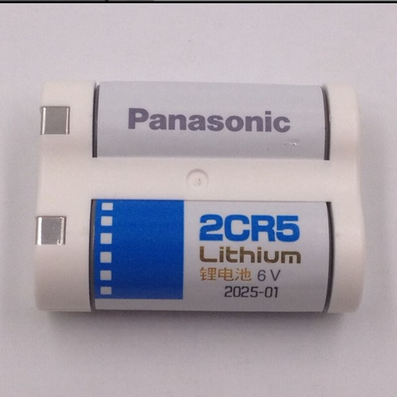 tyui日本进口品牌电池6v锂电池卡片相机电池不能充电 6v 2cr5 一节