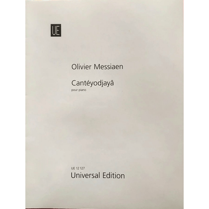 梅西安 康特约达亚 钢琴 维也纳 Messiaen Canteyodjaya UE12127