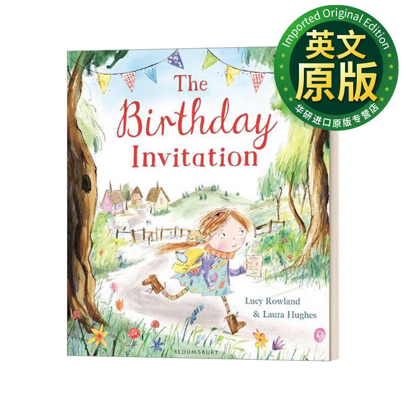 the birthday invitation 艾拉的生日请柬 露西·罗兰绘本 英文版