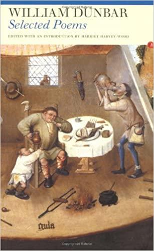 预订william dunbar: selected poems