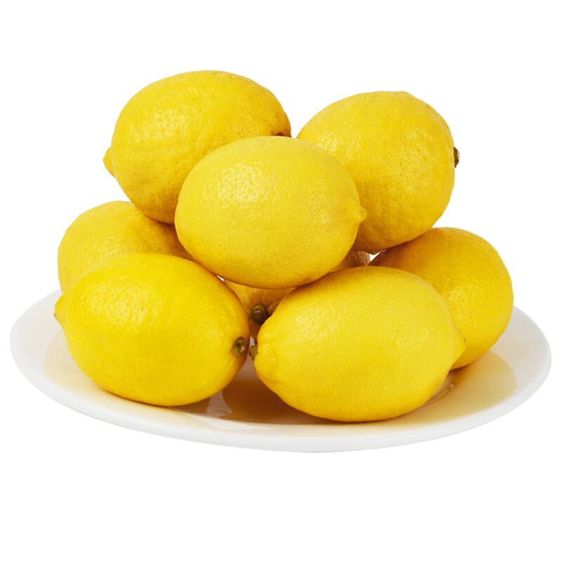 佳农 安岳黄柠檬 5斤装 单果约重100-130g  新鲜水果