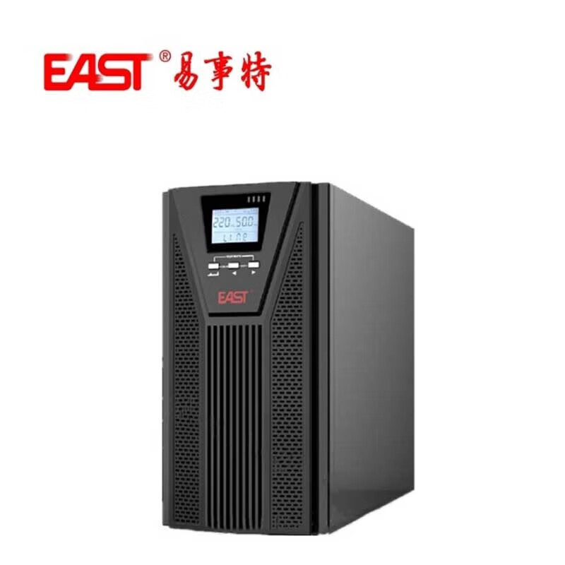 EAST易事特EA906S UPS不间断电源6KVA/5400W标机内置电池 红色 标准