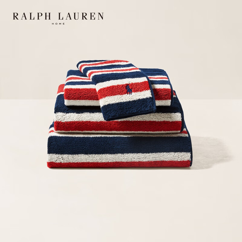 RALPH LAUREN 拉夫劳伦  Northcott棉质毛巾RL80669 410-多色 410-多色/擦手巾（94×34cm）