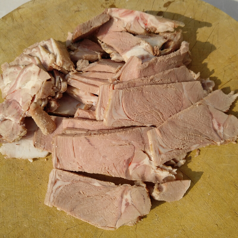 虎钢馋苏北宿迁山羊肉泗阳特产酸菜羊肉水煮新鲜熟羊肉现杀现煮羊肉 1