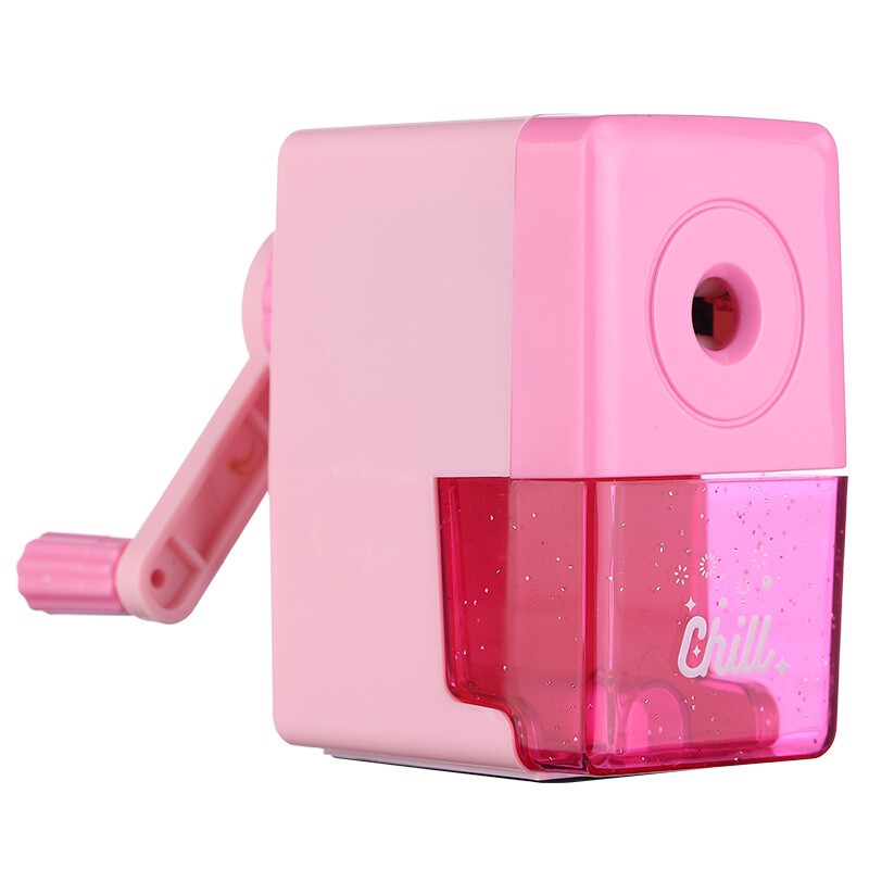 晨光削笔机手摇卷笔刀儿童小学生专用手动式便携转笔刀削笔刀铅笔削笔