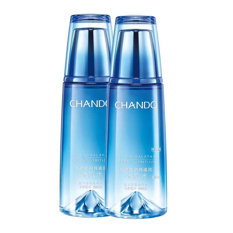 ���ڲ�������Ȼ�ã�CHANDO��ˬ��ˮ���ˮ��ױˮŮˮ������ˮ��ʪ��ˬ���� ѩ���������ˮ160mlX2(������)