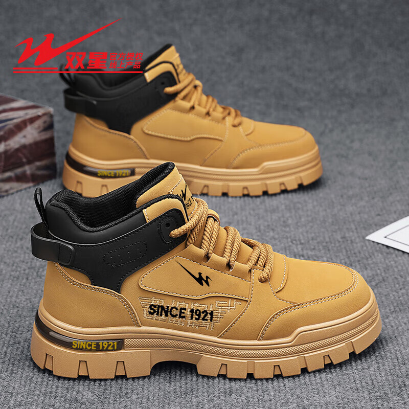 ���ڲ�����˫�ǰ��ظ߰���Ь�ﶬ��Ь������2024�¿���ʿ����ѥ�˶�Ь���пװ��Ь ��ɫWDSM-66454 40